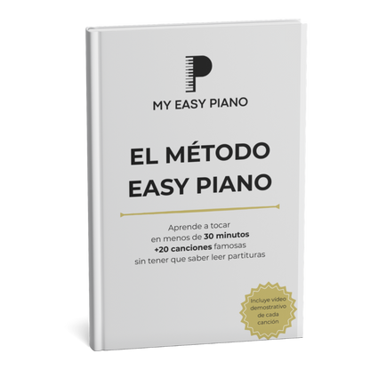 Método Easy Piano con 21 Canciones